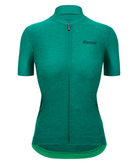 Santini Colore Puro green dámský dres