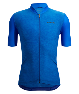Santini Colore Puro blue - dres kr.rukáv