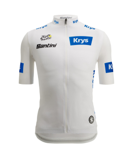 Santini Tour de France bílý cyklistický dres