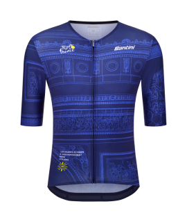 Santini Tour de France Arrivée Arc De Triomphe cyklistický dres